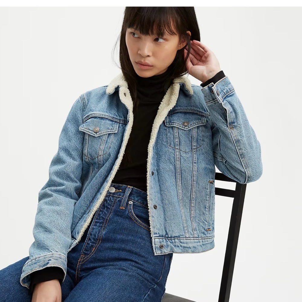 Original Sherpa Jean trucker jacket